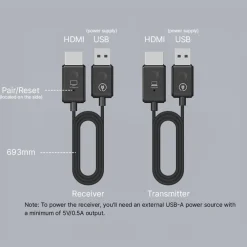 MiniX Hdmi|Kabler Og Adaptere|Neo H1 HDMI til HDMI trådløs displaydongel