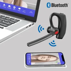 MIXX Dataheadset|Dataheadset|Mono Headset B10 trådløst med ENC-mikrofon Svart