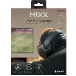 MIXX Hodetelefoner Og Hodesett|StreamQ Surround TV Trådløse hodetelefoner