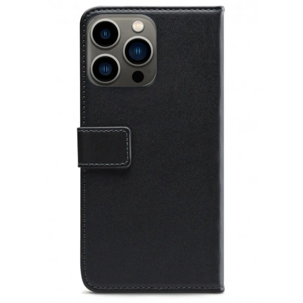 Mobilize Iphone-Tilbehør|Classic Gelly Wallet Book Case – Mobildeksel for iPhone 13 Pro Svart