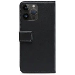 Mobilize Iphone-Tilbehør|Classic Gelly Wallet Book Case – Mobildeksel for iPhone 14 Pro Max Svart