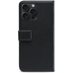 Mobilize Iphone-Tilbehør|Classic Gelly Wallet Book Case – Mobildeksel for iPhone 15 Pro Svart