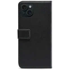 Mobilize Iphone-Tilbehør|Classic Gelly Wallet Book Case – Mobildeksel for iPhone 15 Plus Svart