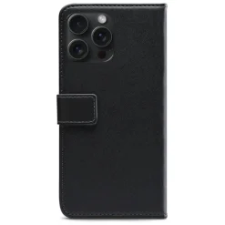 Mobilize Iphone-Tilbehør|Classic Gelly Wallet Book Case – Mobildeksel for iPhone 15 Pro Max Svart