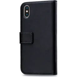 Mobilize Iphone-Tilbehør|Classic Gelly Wallet Book Case – Mobildeksel for iPhone X/Xs Svart