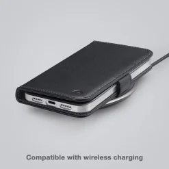 Mobilize Iphone-Tilbehør|Classic Gelly Wallet Book Case – Mobildeksel for iPhone X/Xs Svart