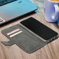 Mobilize Iphone-Tilbehør|Classic Gelly Wallet Book Case – Mobildeksel for iPhone 11 Pro Svart