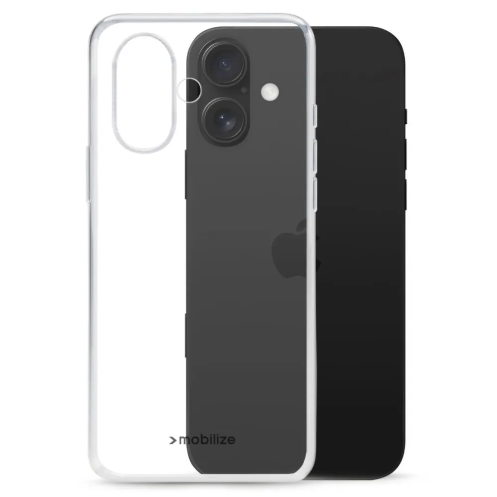 Mobilize Iphone-Tilbehør|Gelly Case – Mobildeksel for iPhone 16 Plus Transparent
