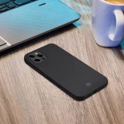 Mobilize Iphone-Tilbehør|Rubber Gelly Case – Mobildeksel for iPhone 15 Pro Max Svart