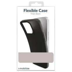 Mobilize Iphone-Tilbehør|Rubber Gelly Case – Mobildeksel for iPhone 13 Pro Max Svart