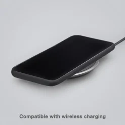 Mobilize Iphone-Tilbehør|Rubber Gelly Case – Mobildeksel for iPhone 15 Pro Svart