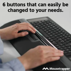 MouseTrapper Datatilbehør|Ergonomi|Delta Extended Ergonomisk mus