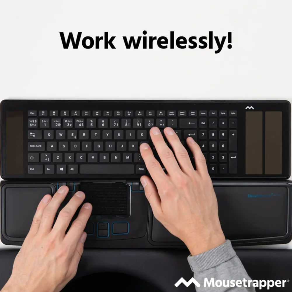 MouseTrapper Datatilbehør|Ergonomi|Prime Trådløs ergonomisk mus
