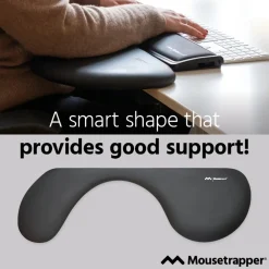 MouseTrapper Datatilbehør|Ergonomi|TB215 Underarmsstøtte for tastatur