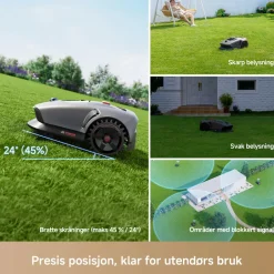 MOVA Hage|Gressklippere|1000 Robotgressklipper