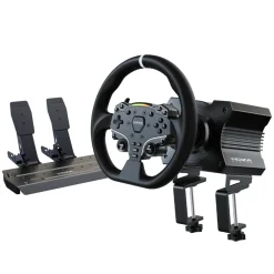MOZA Racing Ratt Og Pedaler|R5 Bundle ratt- og pedalsett for simracing