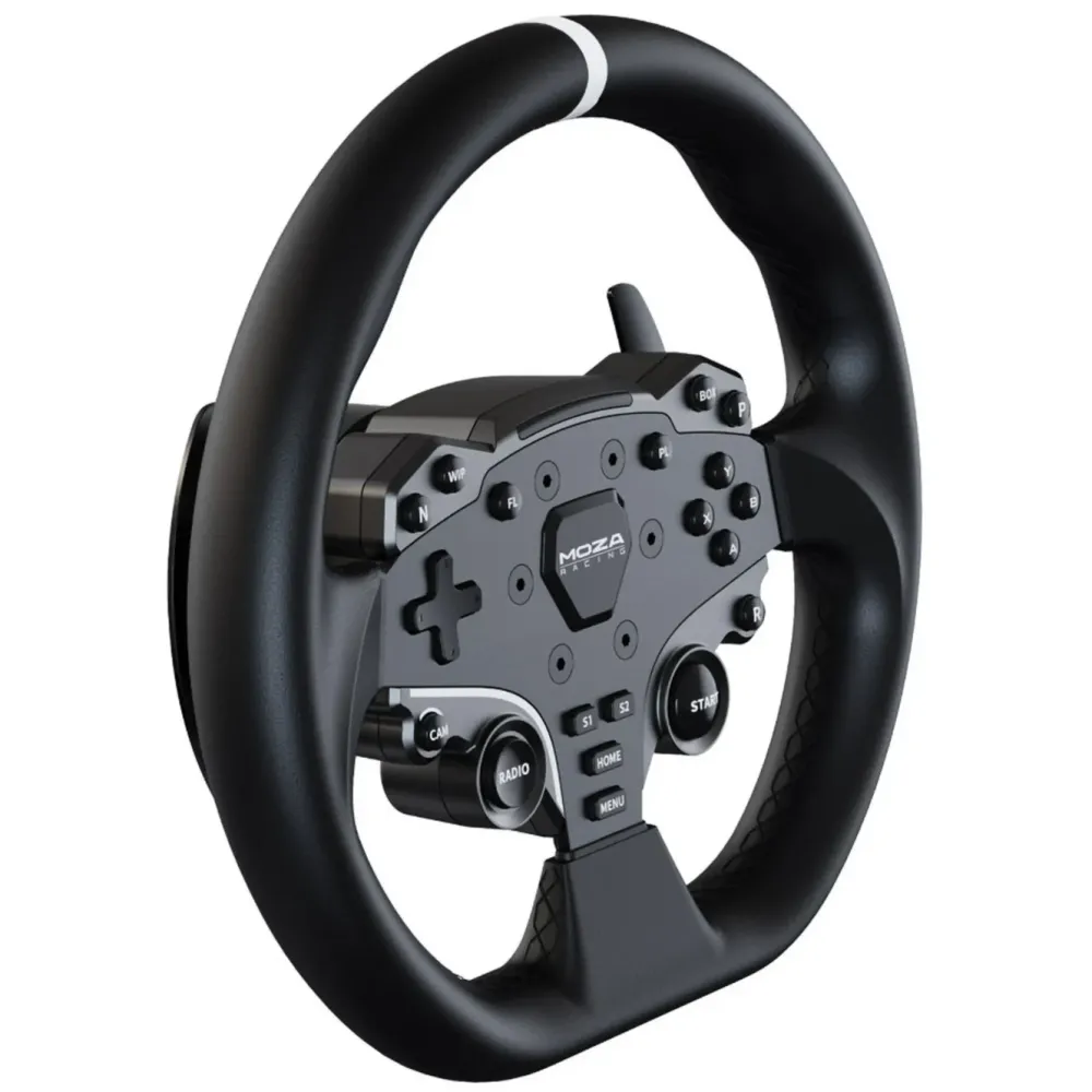 MOZA Racing Ratt Og Pedaler|R5 Bundle ratt- og pedalsett for simracing