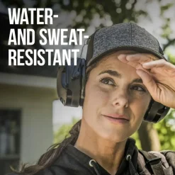 3M WorkTunes Kropp Og Helse|Connect & Solar hørselvern Bluetooth Svart