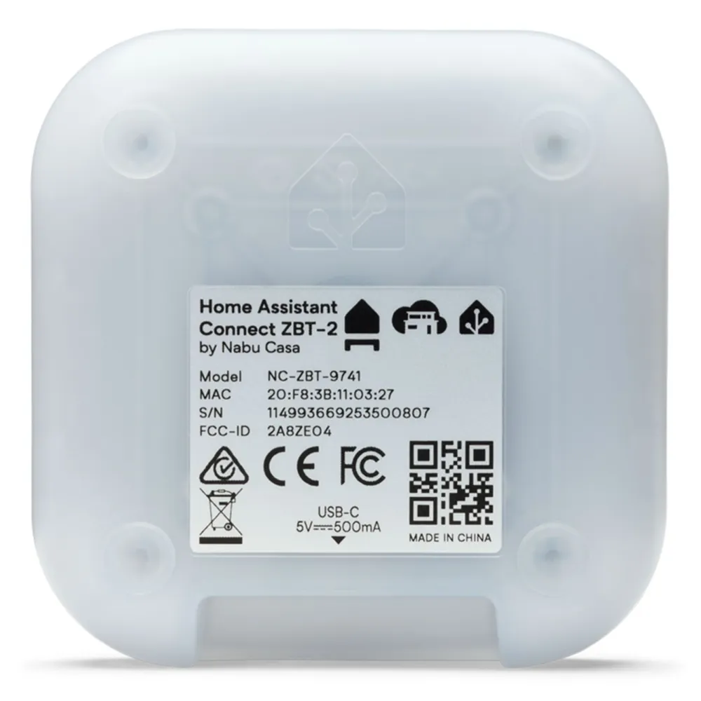 Nabucasa Smarte Alarmer|Smarte Sensorer|Home Assistant Connect ZBT-2