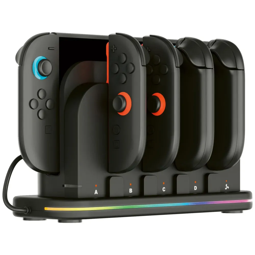 Nacon Håndkontroller|Multicharge Dock Station RGB for Switch 2