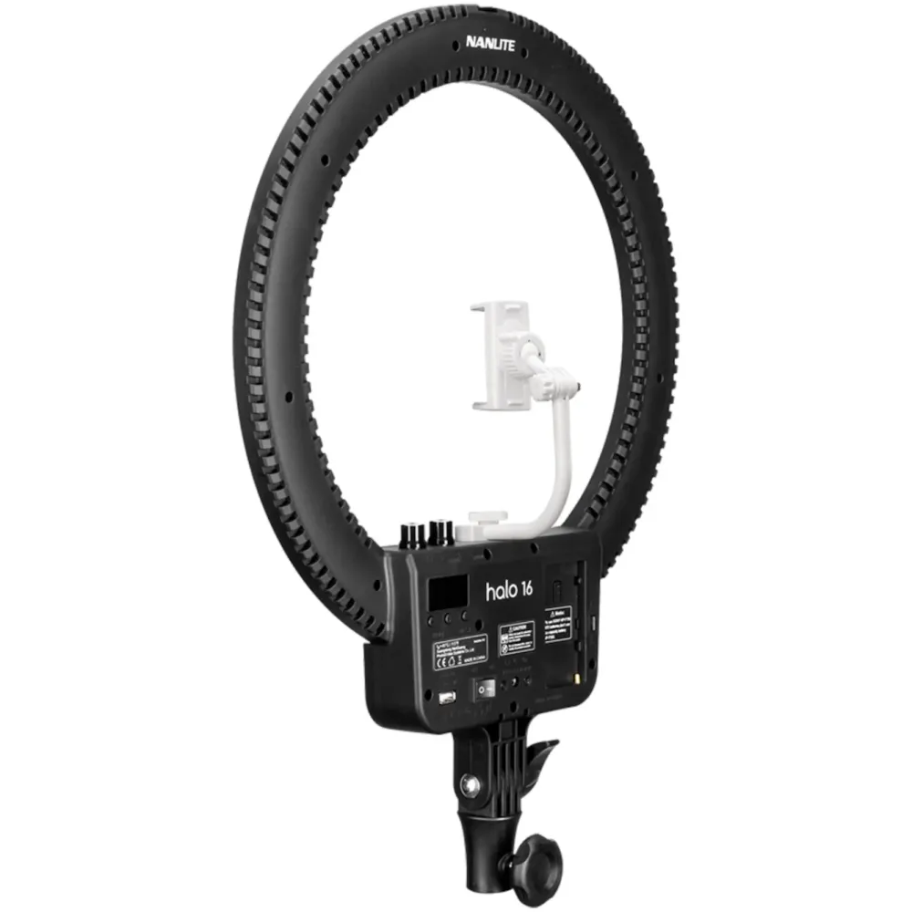Nanlite Foto Og Video|Streaming|Halo 16 LED-ringbelysning