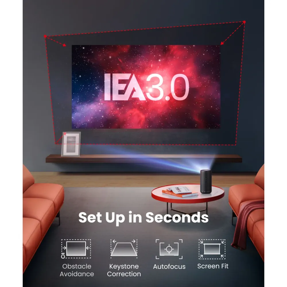 Nebula Tv Og Tilbehør|Capsule 3 Bærbar Full HD-miniprojektor