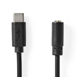 Nedis Kabler Og Adaptere|Usb|Adapterkabel med USB-C til 3,5-mm 1 m