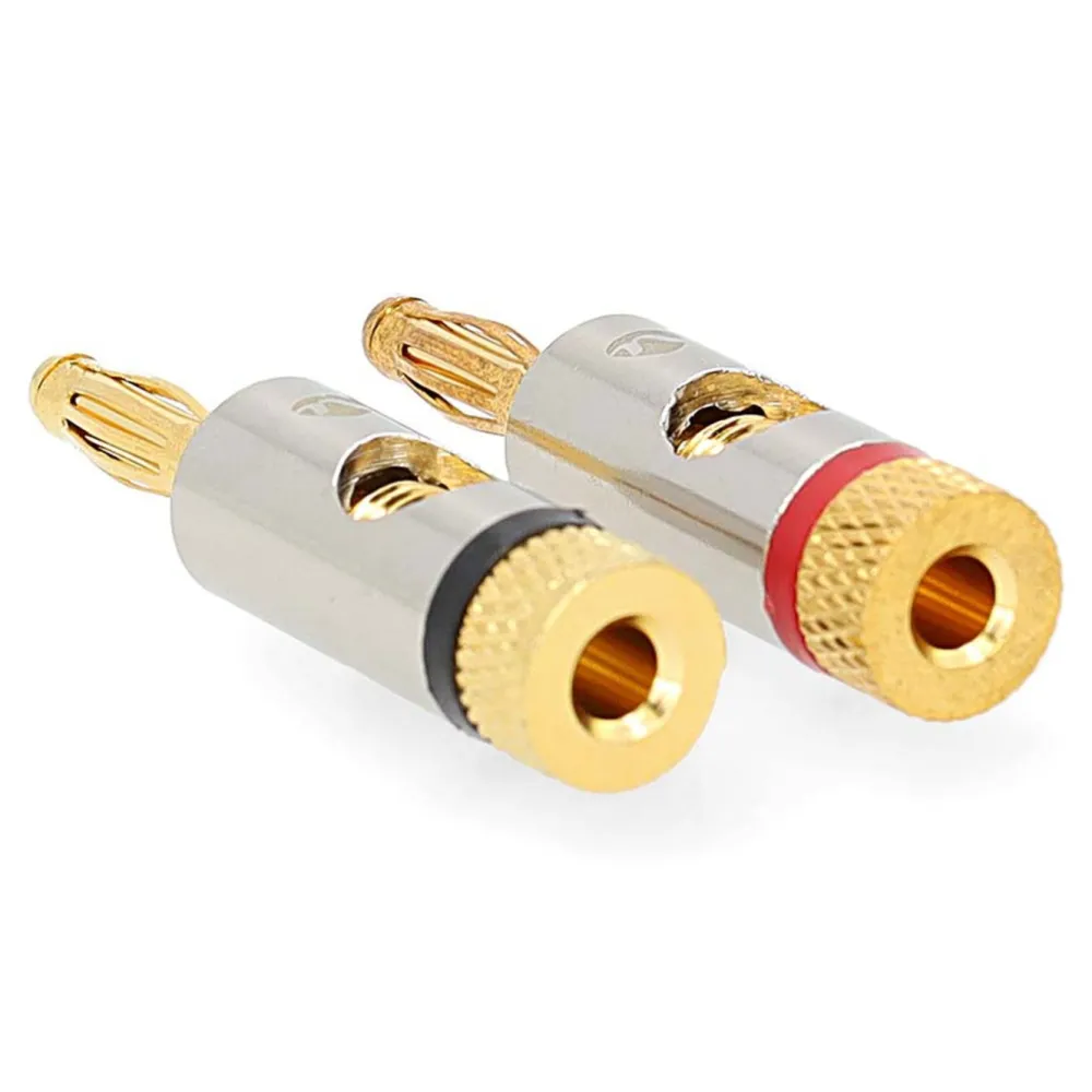 Nedis Lyd- & Videokabler|Bananplugger, 2-pk.