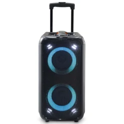 Nedis Høyttaler|Kalas & Fest|Bluetooth Party Speaker med karaokefunksjon