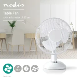 Nedis Inneklima|Bordvifte 23 cm