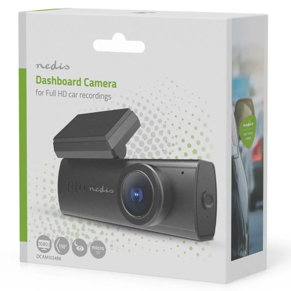 Nedis Biltilbehør|Foto Og Video|Dash Cam