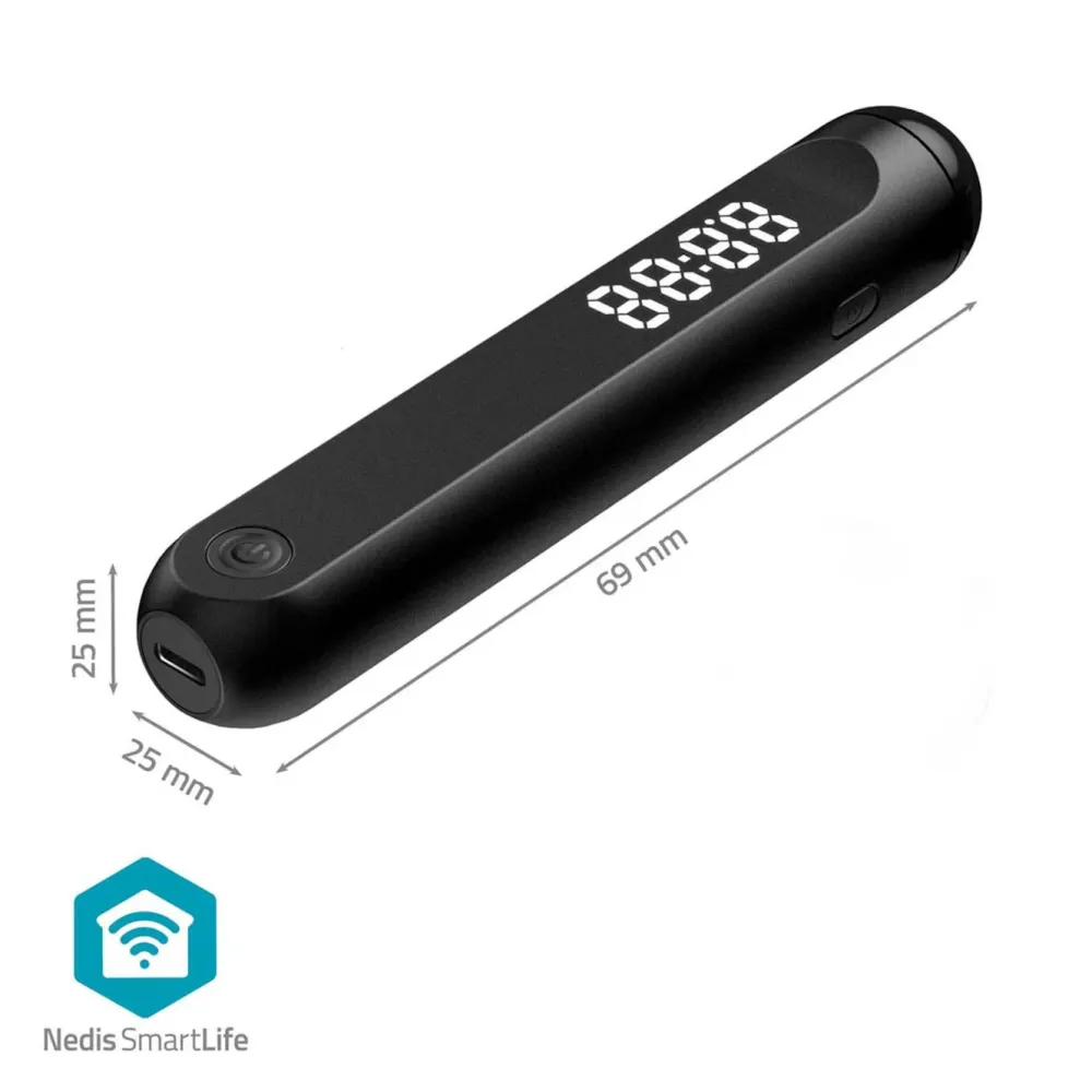 Nedis Kropp Og Helse|2-i-1 Fitness Smart Hoppetau med Bluetooth