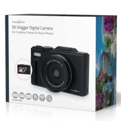 Nedis Foto Og Video|5K-digitalkamera med vippbar skjerm