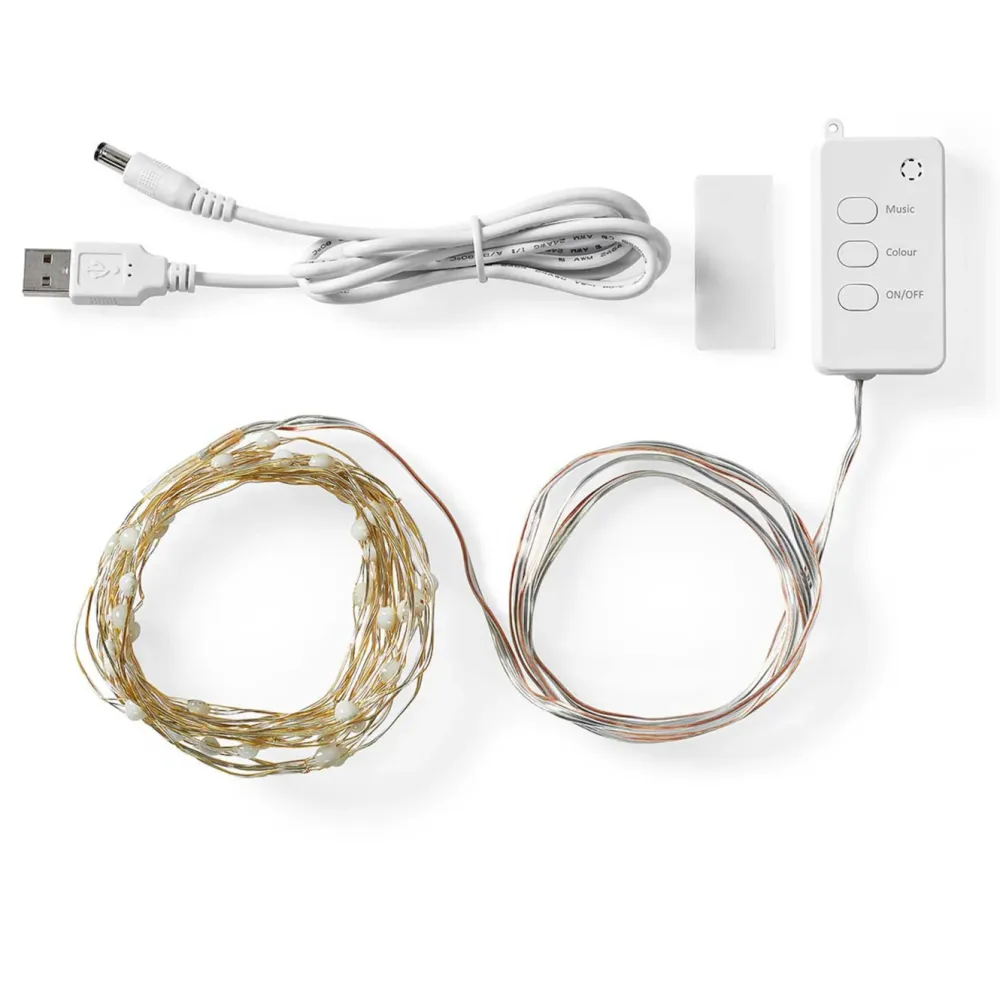 Nedis Lyslenker|Smart Festbelysning 5 m