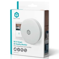 Nedis Smarte Sensorer|SmartLife luftkvalitetsmåler med CO₂-sensor og wifi