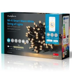 Nedis Smart Belysning|Utendørs Belysning|SmartLife Varmhvit Lyslenke 5 m
