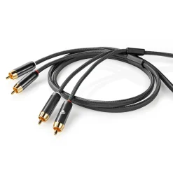 Nedis Lyd- & Videokabler|Stereolydkabel med doble RCA-kontakter 2 m