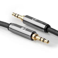 Nedis Lyd- & Videokabler|Stereolydkabel 3,5 mm hann til hann 2 m