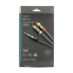Nedis Lyd- & Videokabler|Stereolydkabel 3,5 mm til 2x RCA 5 m