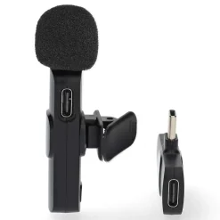 Nedis Mikrofoner|Trådløs myggmikrofon for USB-C-port