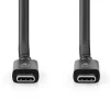 Nedis Kabler Og Adaptere|Mac-Tilbehør|USB-C 4.0 Gen 3x2-kabel 2 m