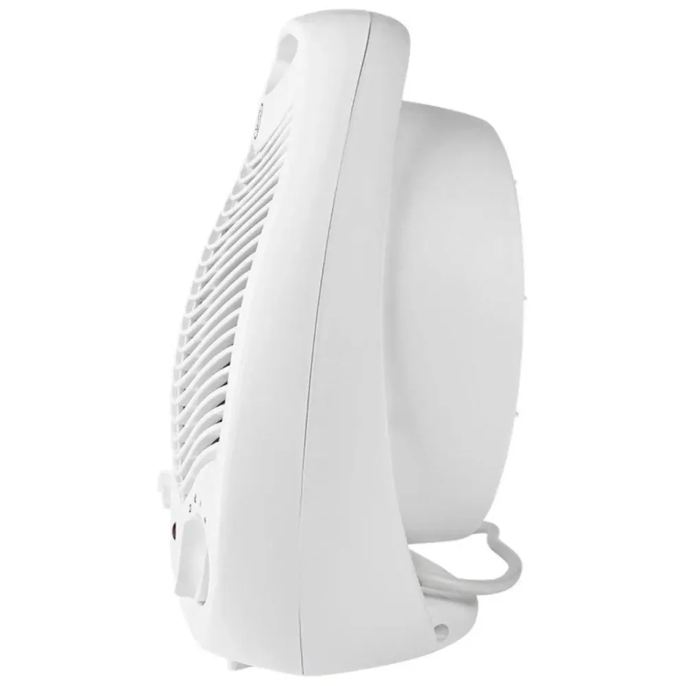 Nedis Inneklima|Varmevifte 1000/2000 W med veltsikring Hvit