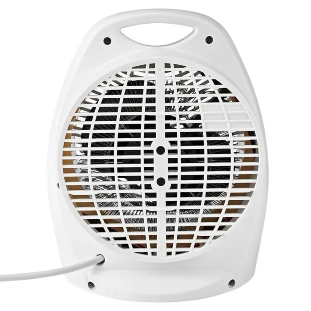 Nedis Inneklima|Varmevifte 1000/2000 W med veltsikring Hvit