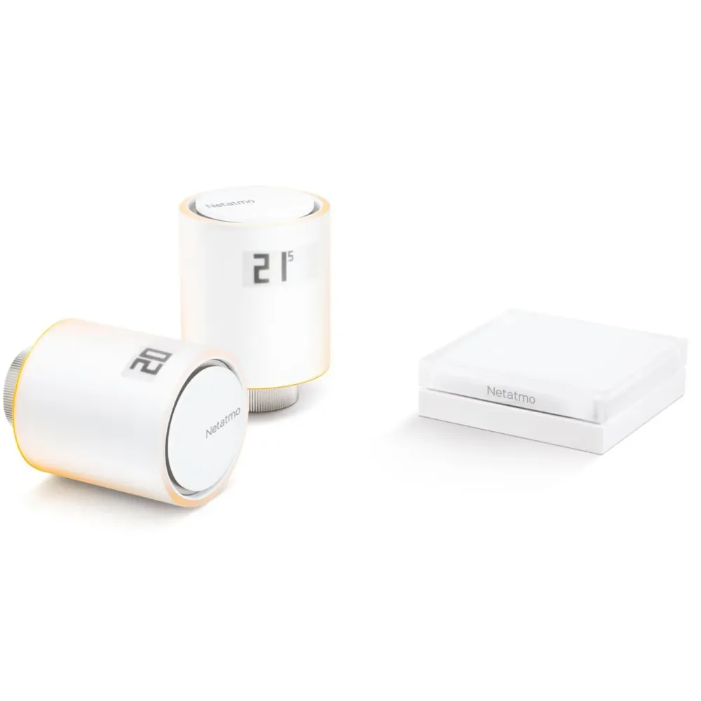 Netatmo Inneklima|Temperaturkontroll|Radiator Starter Pack Smart termostat for element