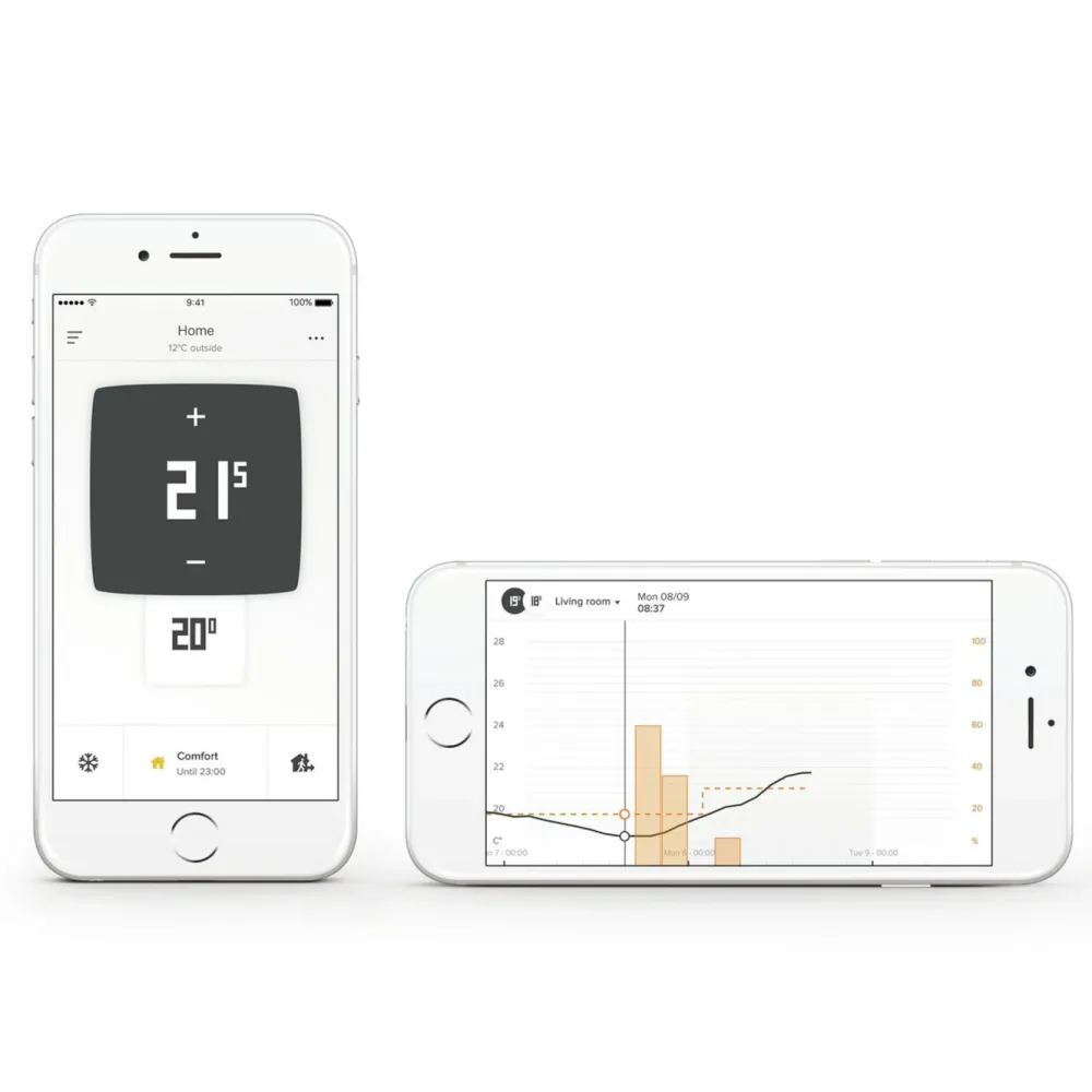Netatmo Inneklima|Temperaturkontroll|Smart Thermostat for varmesystem