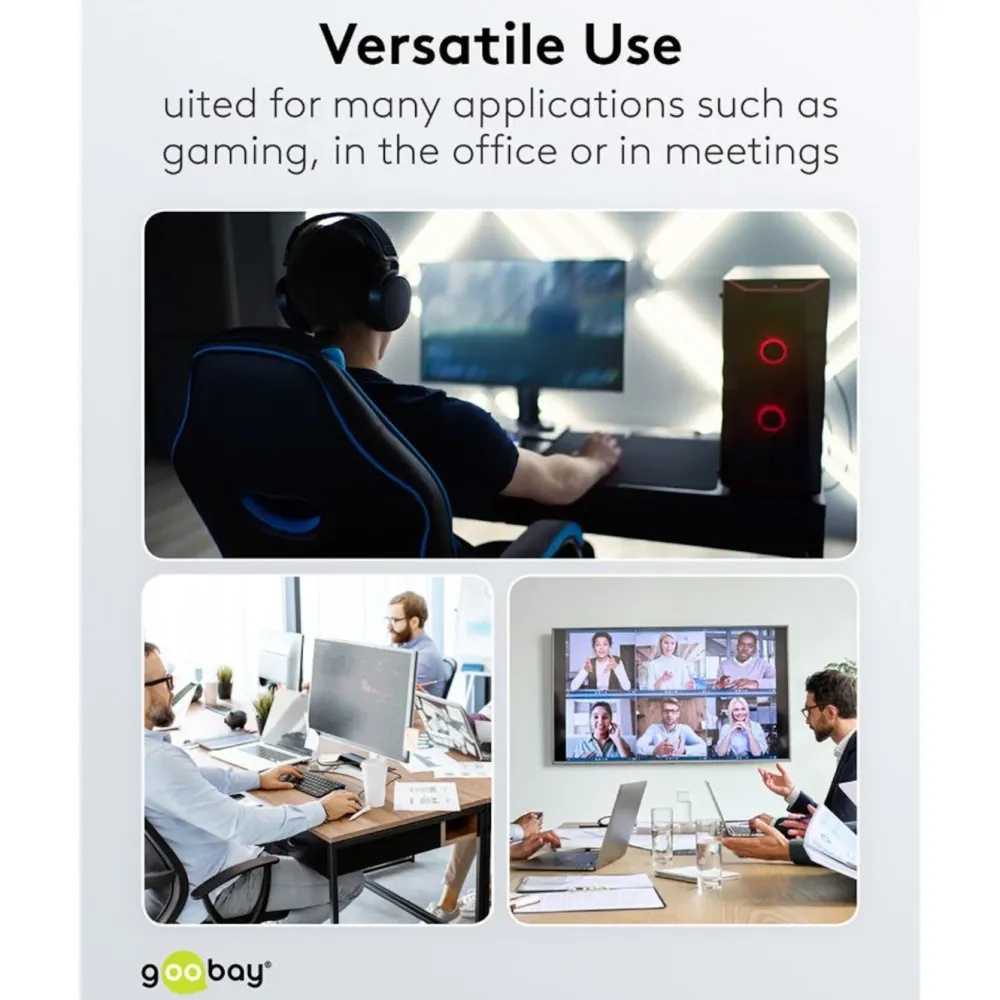 Kjell Nettverkskort For Kablet Nettverk17|Kabler For Nettverk|Nettverkskabel med USB-tilkobling USB-C 1 m
