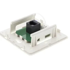 Kjell Tilbehør Og Installasjon|Kabler For Nettverk|Nettverksuttak 1-port, Cat 6