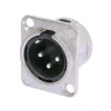 Neutrik Lyd- & Videokabler|Kabler For Lyd|XLR-hann for kabinett
