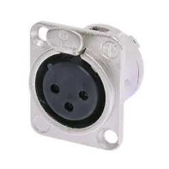 Neutrik Lyd- & Videokabler|Kabler For Lyd|XLR-hunn for kabinett, 3-polet