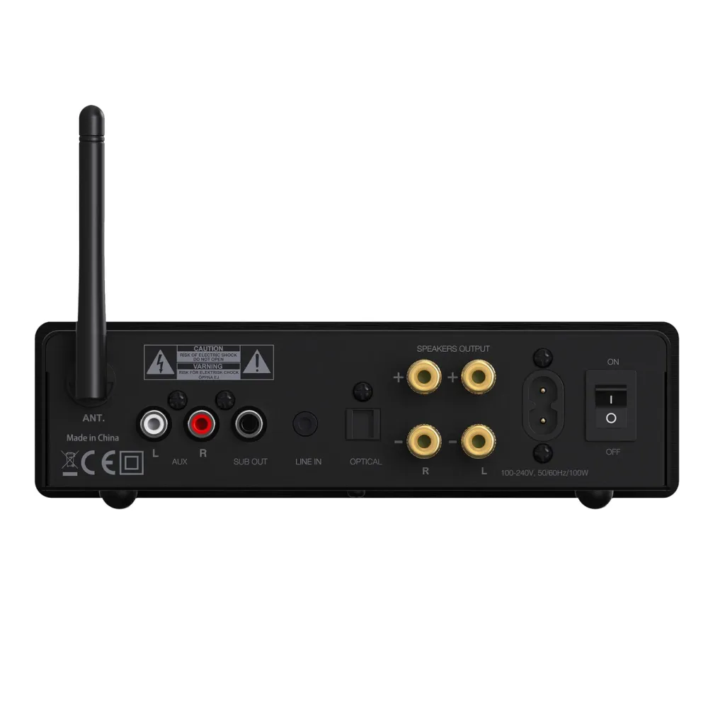 Nikabe Høyttaler|D3 Forsterker 2.1 med Bluetooth 2x50 W